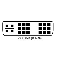درگاه DVI-Iدر نوع single link