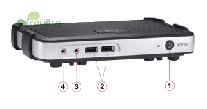 پورت های زیروکلاینت Dell wyse tx0