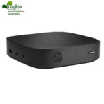 نمای نیم رخ تینکلاینت HP T430 با USB-C، USB-A و جک هدست ۳.۵ میلی‌متری