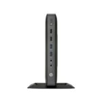 نمای رو به رو تین کلاینت HP T620 با طراحی جمع‌وجور و پورت‌های جلو