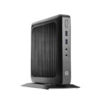 نمای نیم‌رخ راست تین کلاینت HP T520 با طراحی جمع‌و‌جور