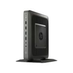نیم‌رخ چپ جلو تین کلاینت HP T620 با دسترسی آسان به پورت‌های جلو