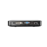 نمای پشت تین کلاینت HP T420 با پورت‌های شبکه و USB