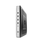 نمای چپ تینکلاینت HP T630 بدون پایه روی میز
