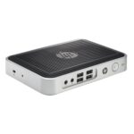 نمای نیم‌رخ زیروکلاینت HP T310 G2 با طراحی جمع و جور