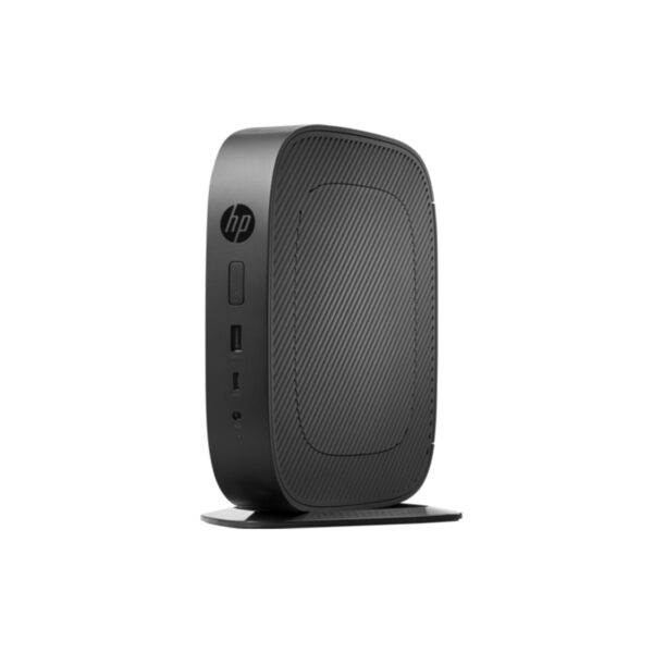 نمای جانبی چپ تینکلاینت HP T530 با دسترسی سریع به پورت‌ها