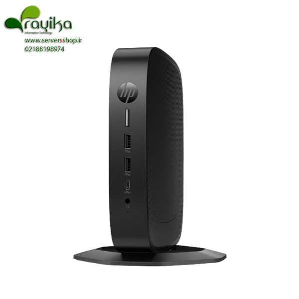 نمای نیم‌رخ تین کلاینت HP Elite t660 با طراحی صنعتی